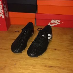 Adidas X Soccer Cleats Black SIZE 8.5 US